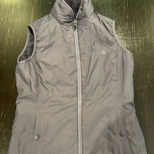 Purple Reversible North Face Vest